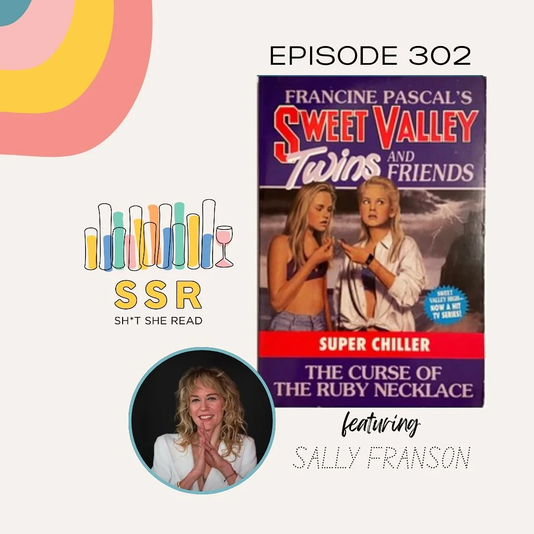 I&rsquo;m guest-starring on the latest episode of @ssrpod, dishing about what it was like to read THE CURSE OF THE RUBY NECKLACE as an adult! (Spoiler alert: it was MAGNIFICENT.) Search for The SSR Podcast wherever you listen to your other favorite p