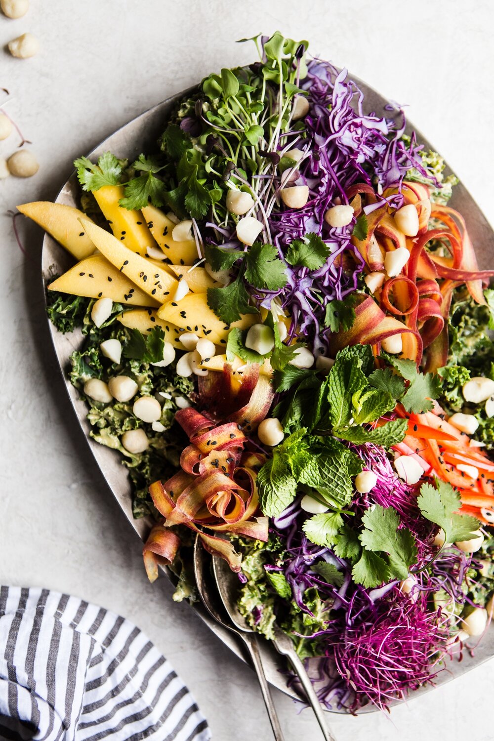 Tropical Kale Salad