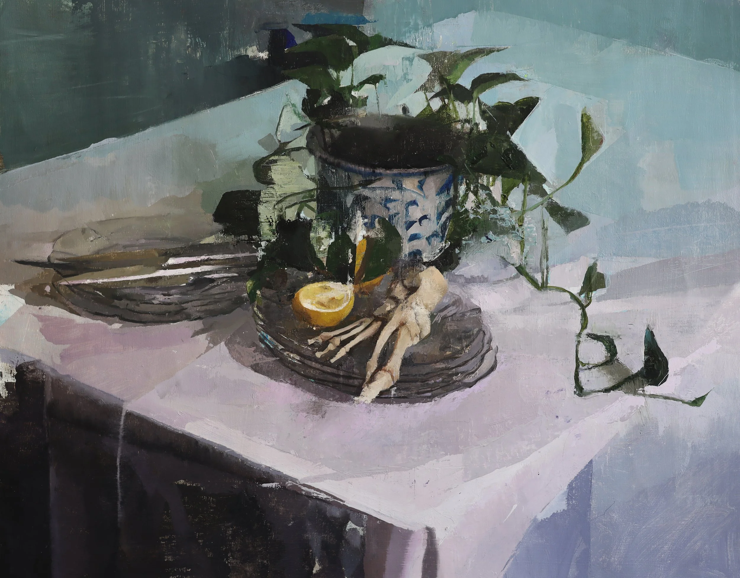 Notes on Cannibalism, 20" x 24" 