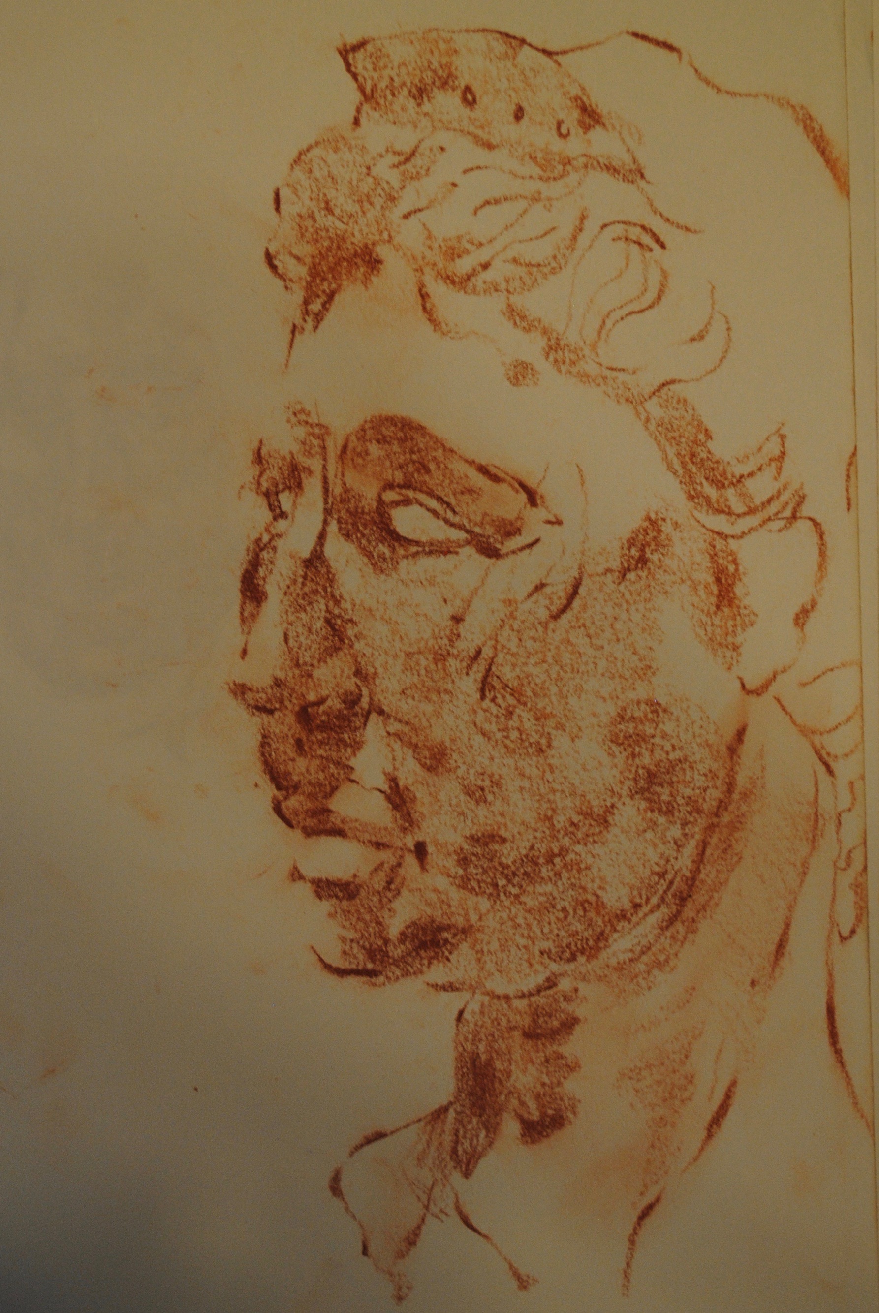 Prose sketch of the dyspeptic roustabout -- by Russell Block