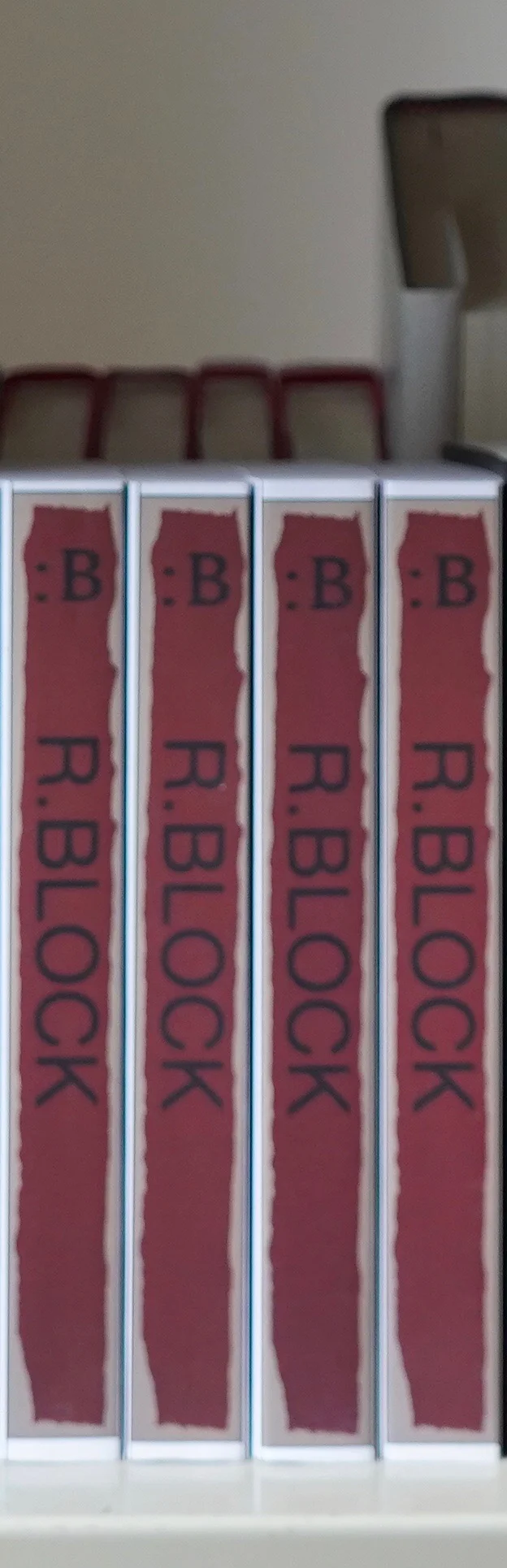 :B by Russell Block -- OUT NOW --