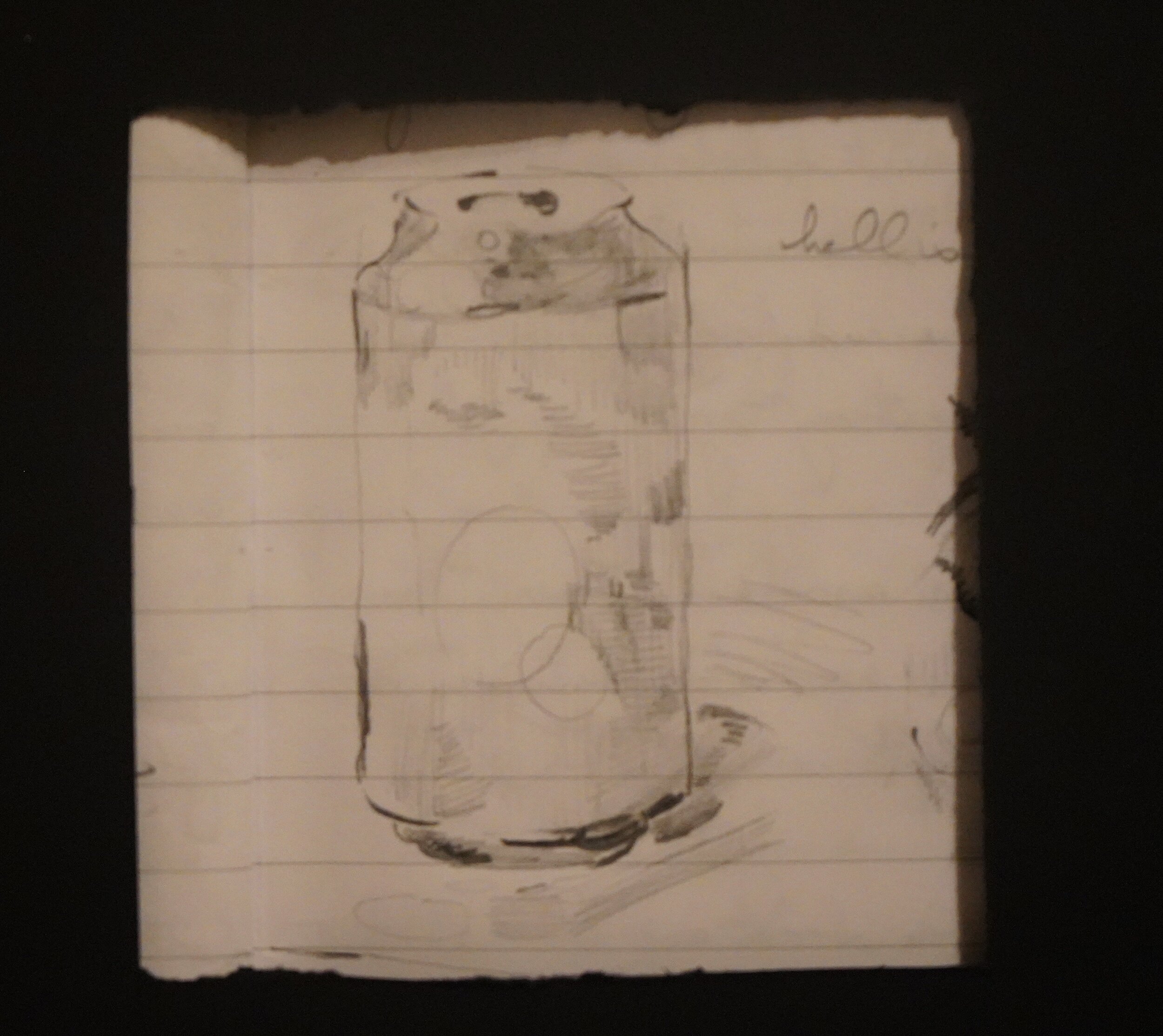 Fish Out of Water (From a Series of Sketches) -- by Russell Block