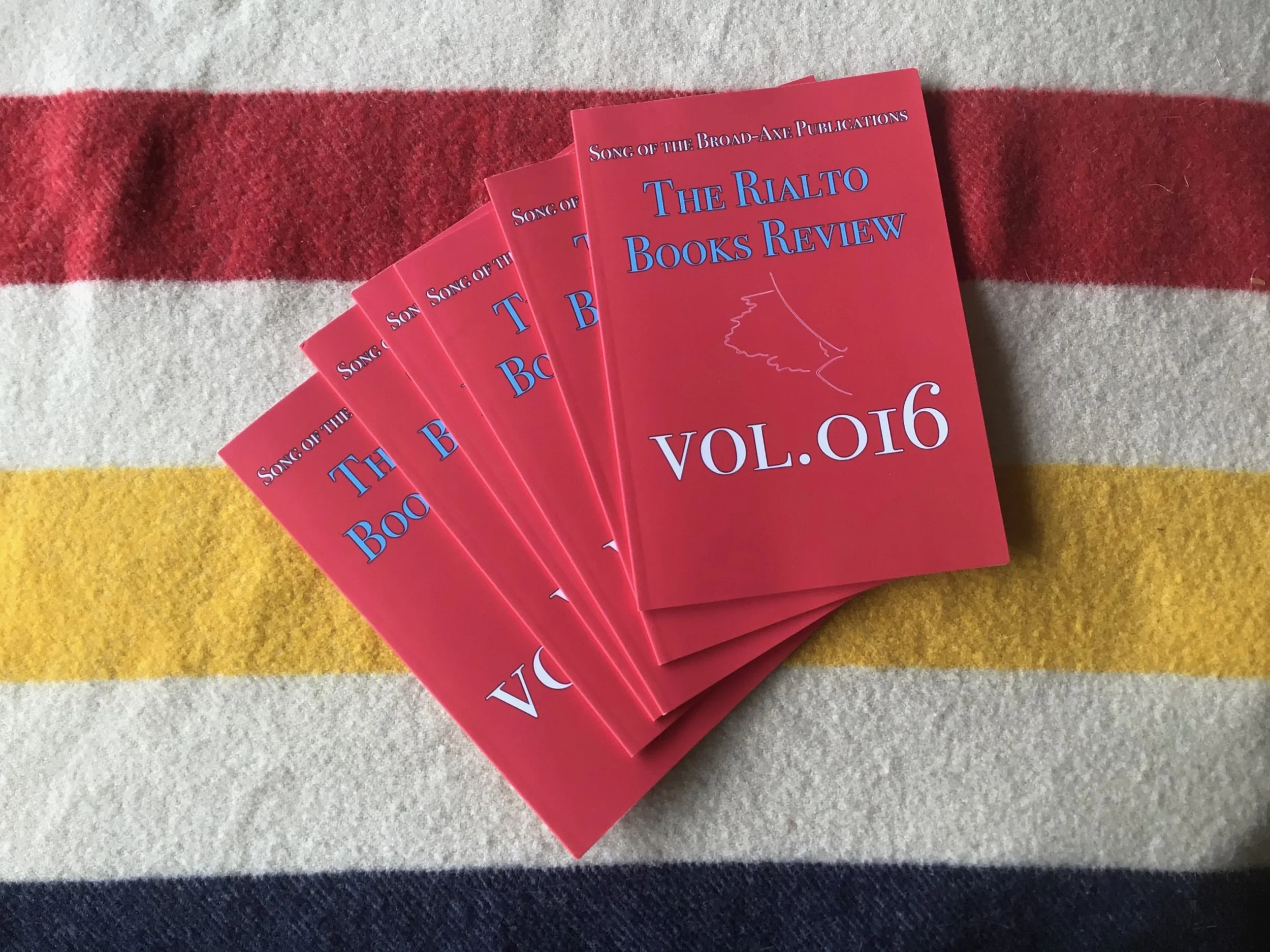 The Rialto Books Review Vol. 016