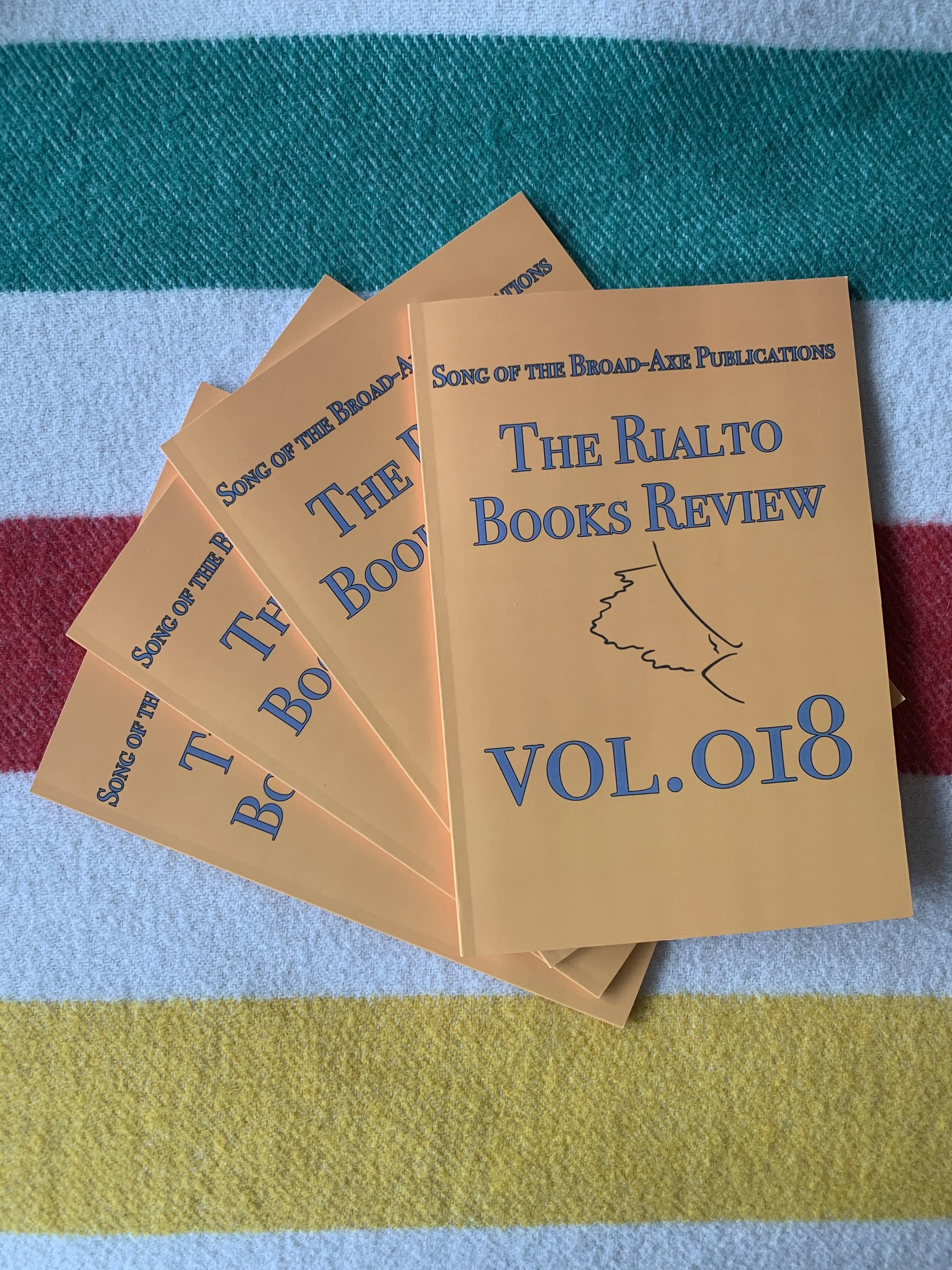 The Rialto Books Review -- Vol. 018 AVAILABLE NOW