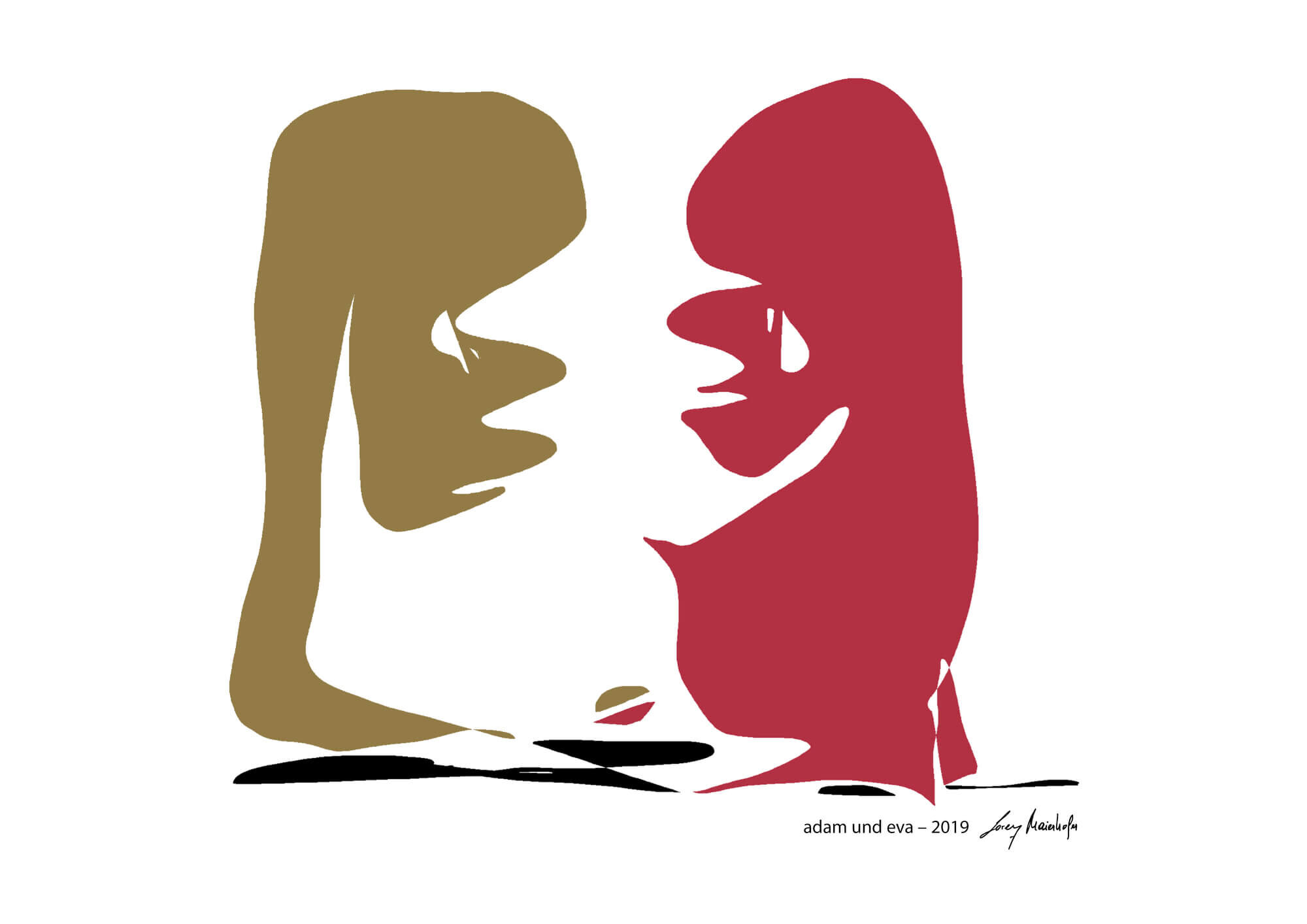 ADAM AND EVE - lorenz maierhofer