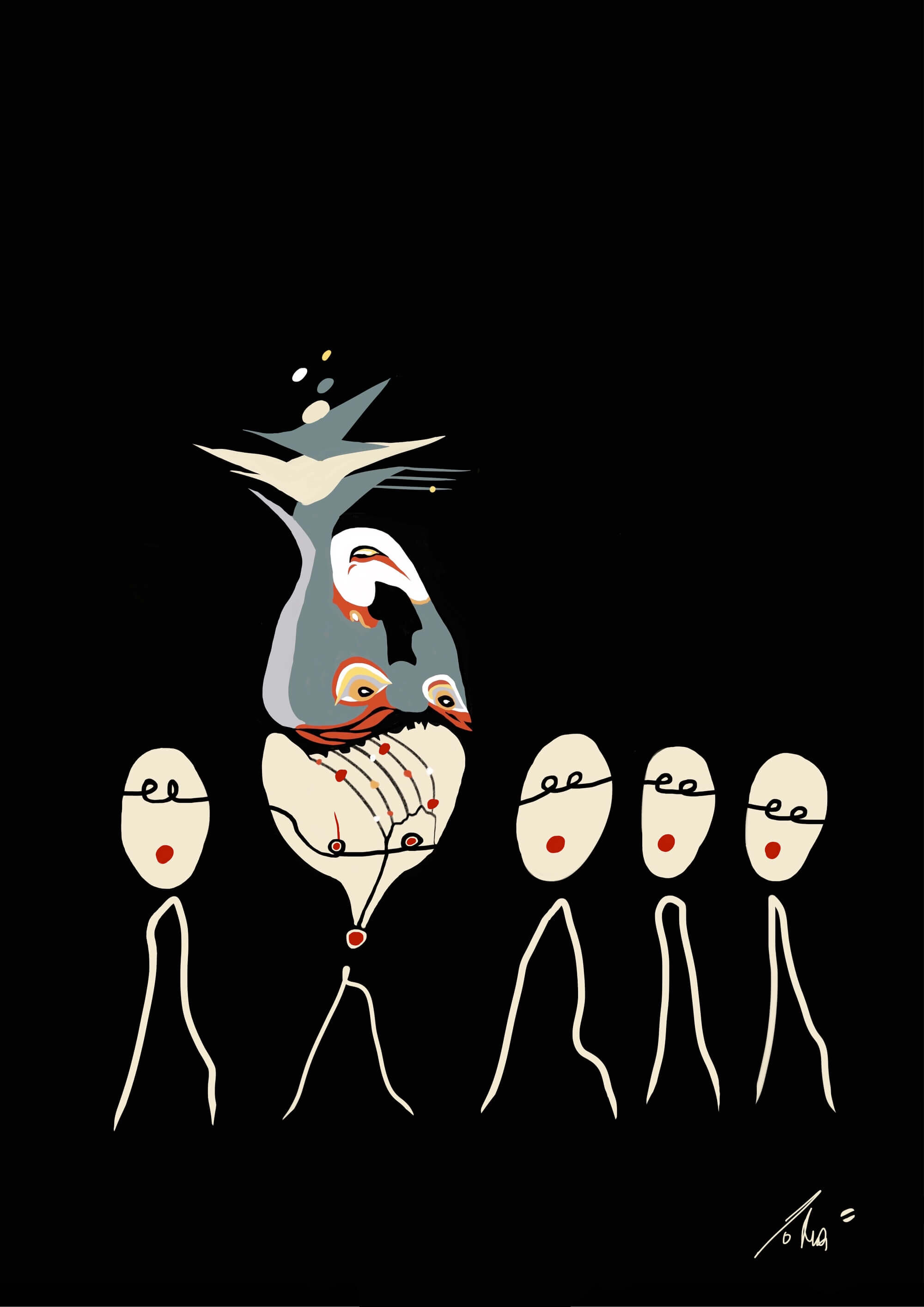 SINGERS & THE COMPOSER - lorenz maierhofer