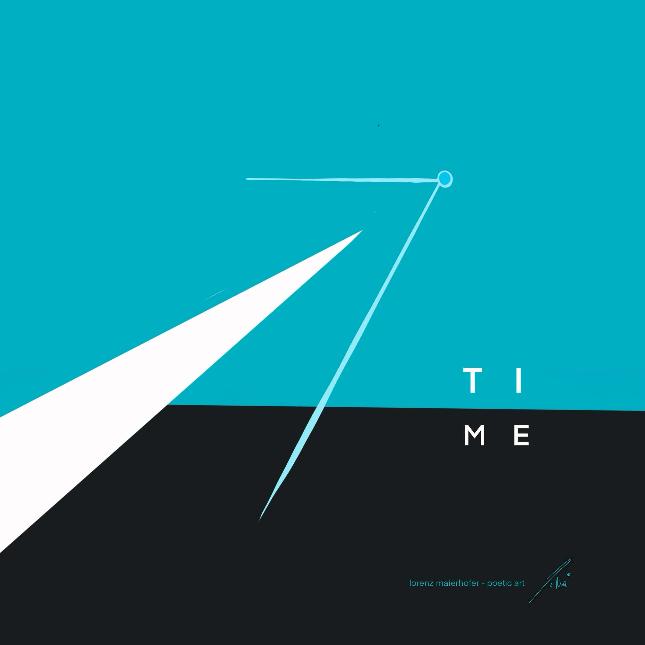 Motiv "TIME" | Original Artwork by Lorenz Maierhofer