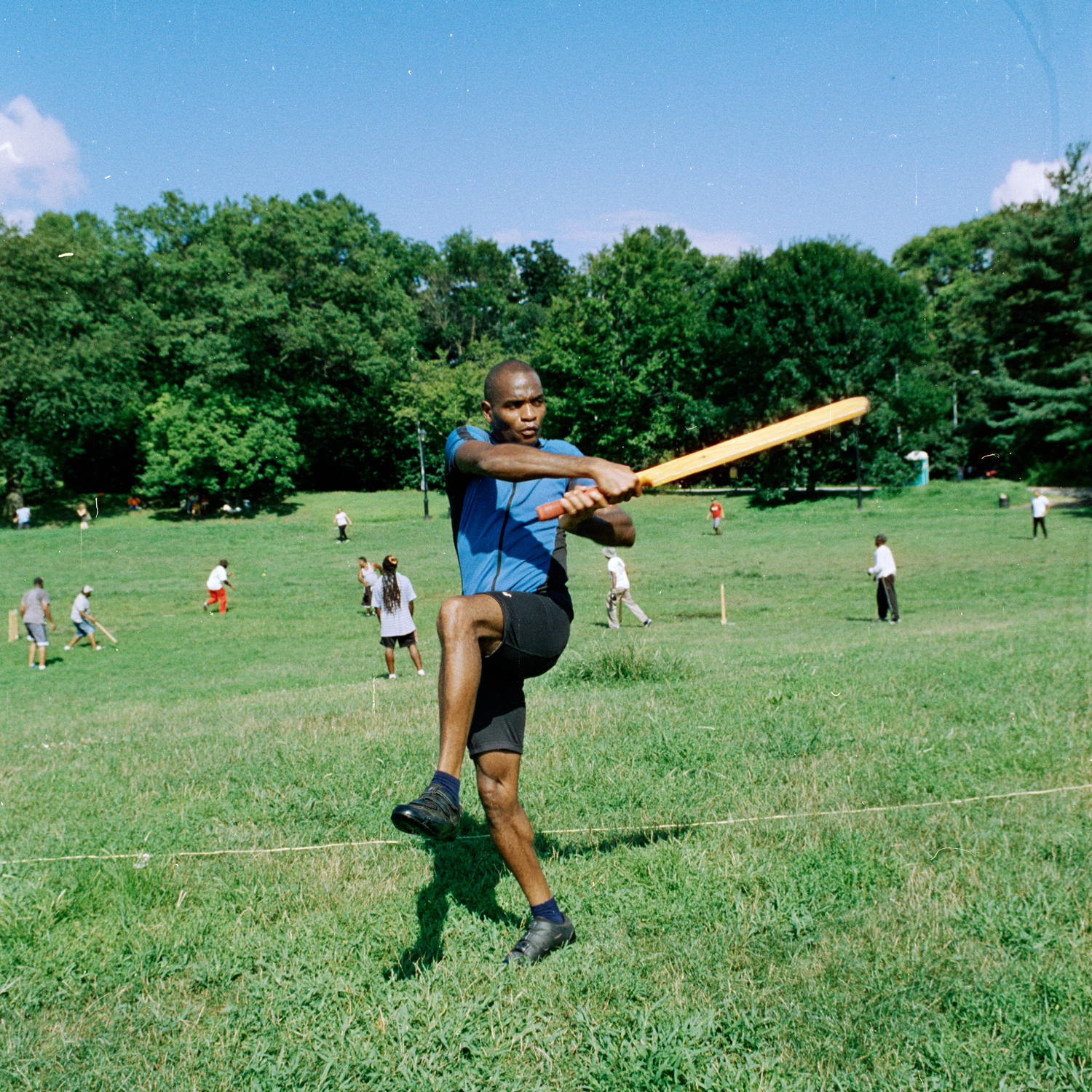 Cricket Player, Prospect Park