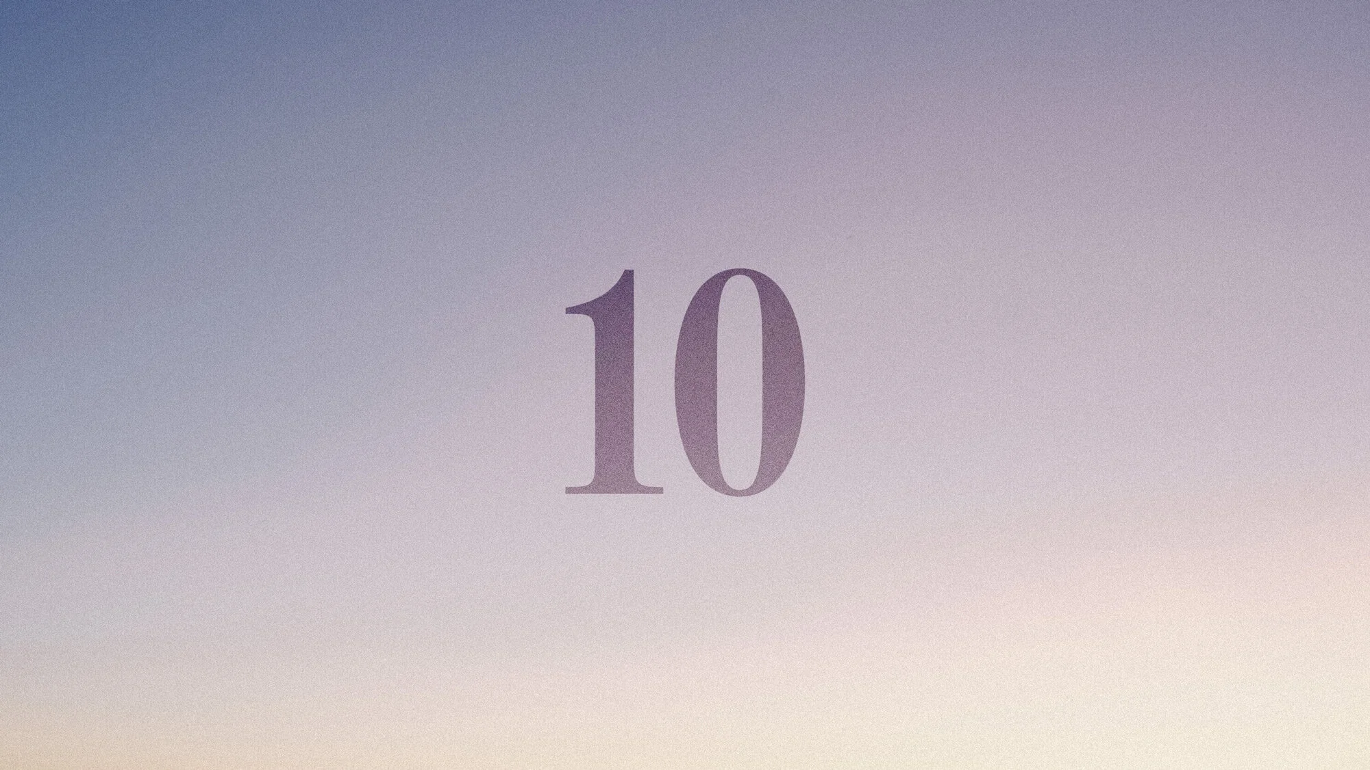 Just Checking In: 10 Minutes, 10 Questions