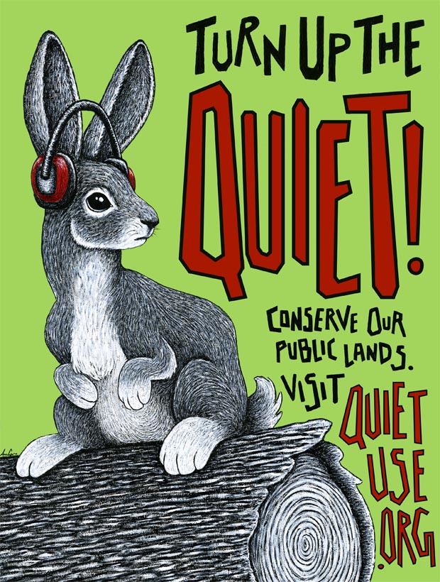 Quiet Use Coalition poster