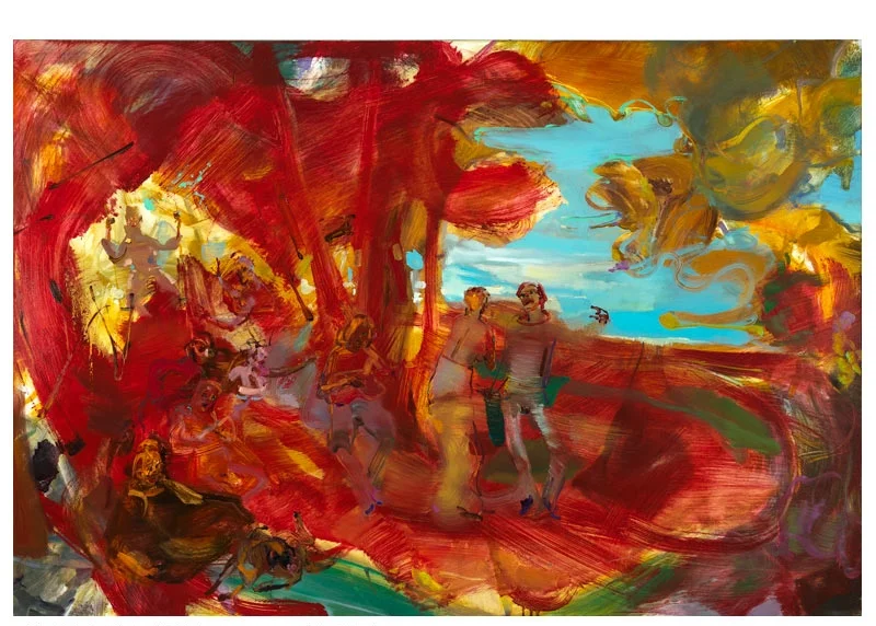 Rock Pastoral in Red