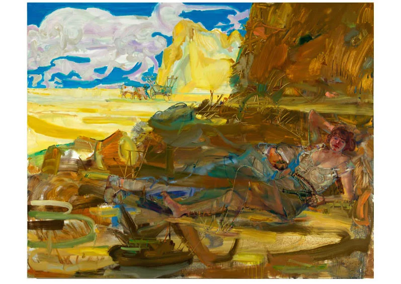 Cover of Van Gogh's Cover of Millet's Sleeping Hayers With Amber Flemingshon As Jane Russel From The Promo Pic For The Outlaw