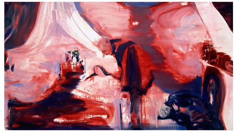 Self Portrait as Isabelle Adjani Vampire Killer and Vampire Klaus Kinsky from Herzog's 'Nosferatu'