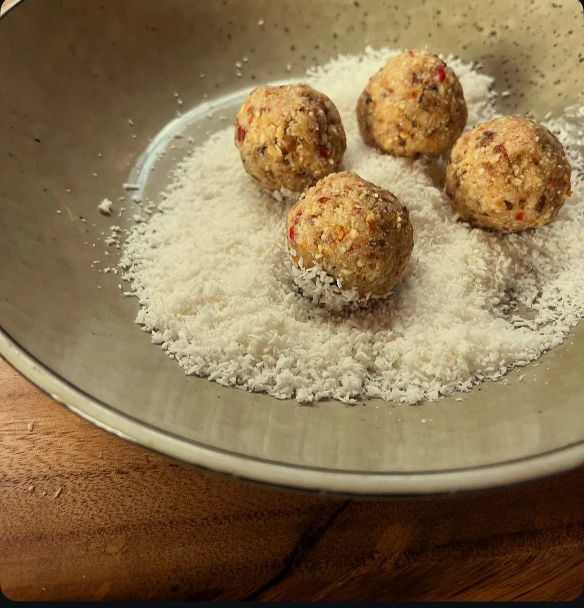 Macadamia + Berry Protein Ball