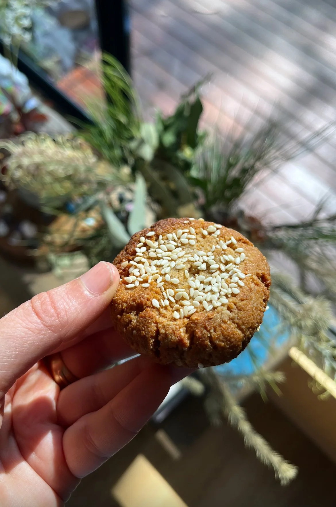 Sesame Tahini Cookies