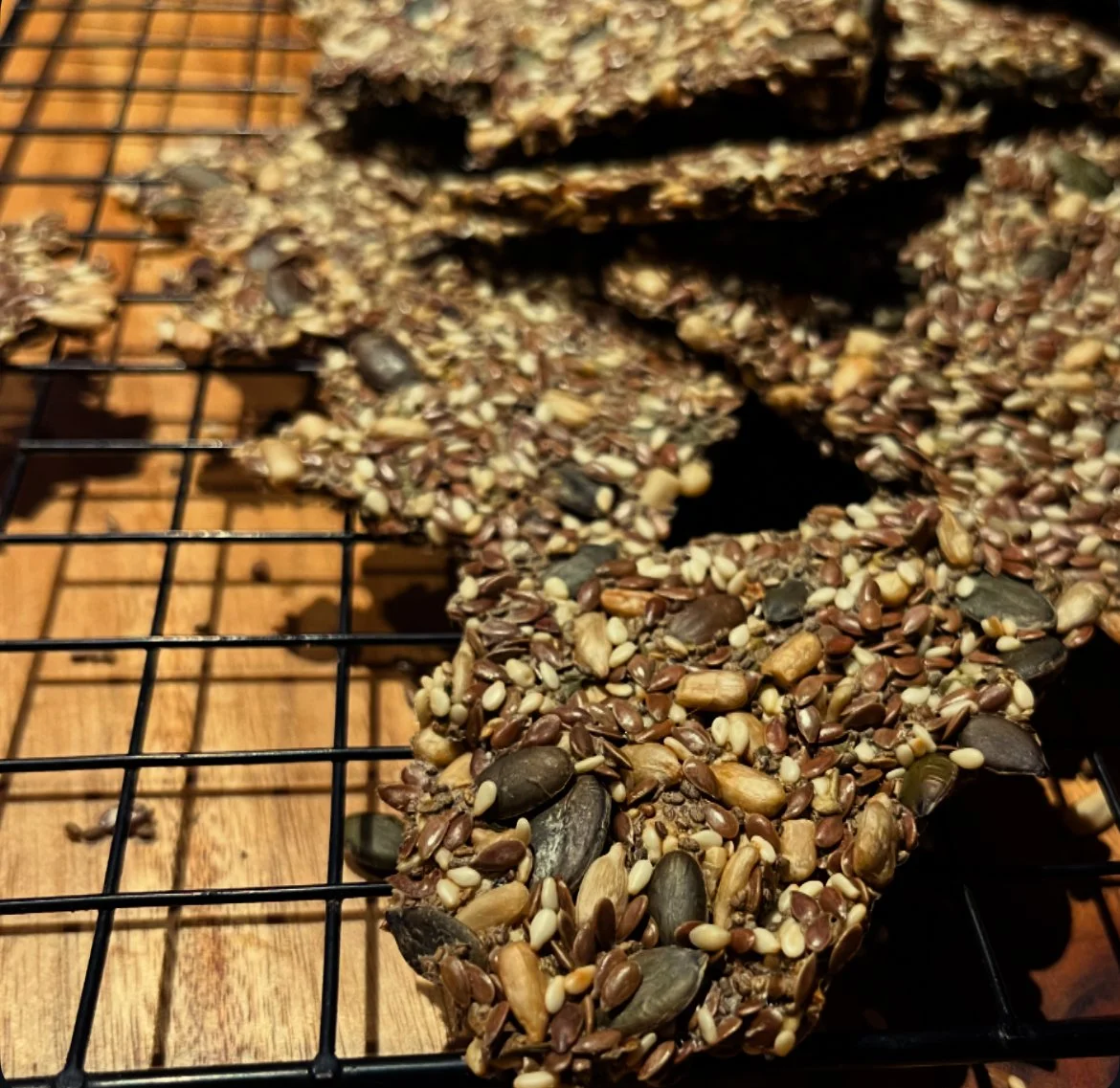 Flax seeded Crackers 