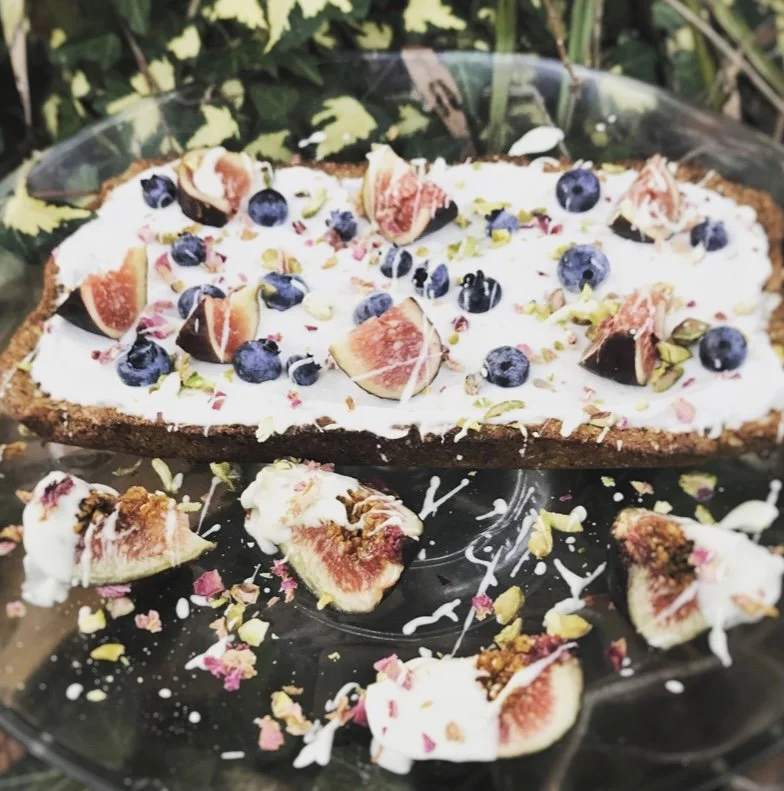 Yoghurt, Nut &amp; Seed Tart 