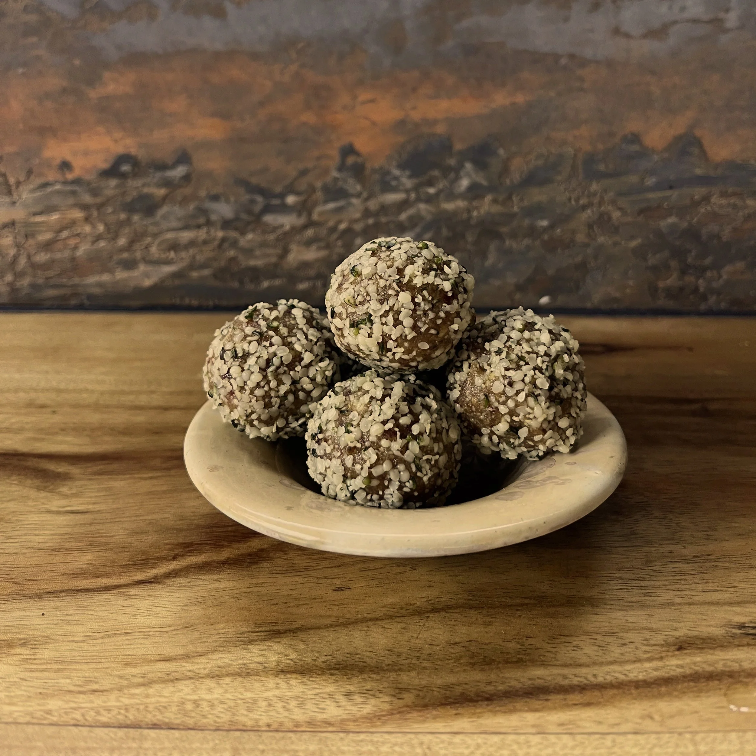 Salted Caramel & Hemp Protein Balls 
