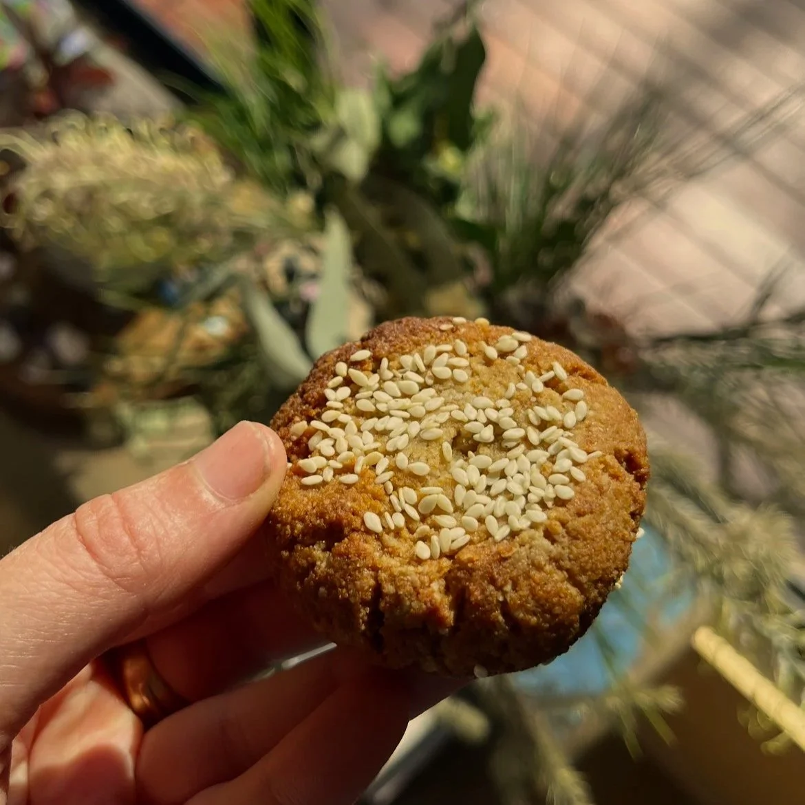 Sesame Tahini Cookies 