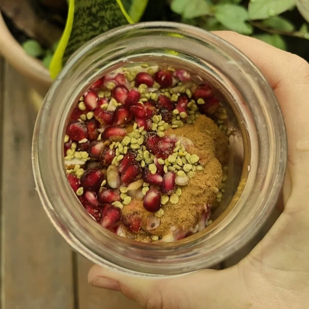 Overnight Berry Oats 