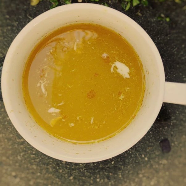Turmeric and Lemon Morning Elixir