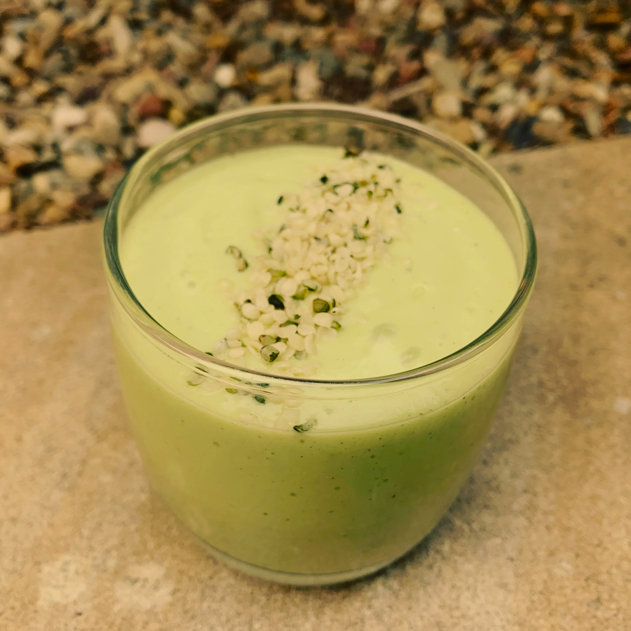 Avocado and Hemp Lassi Bowl