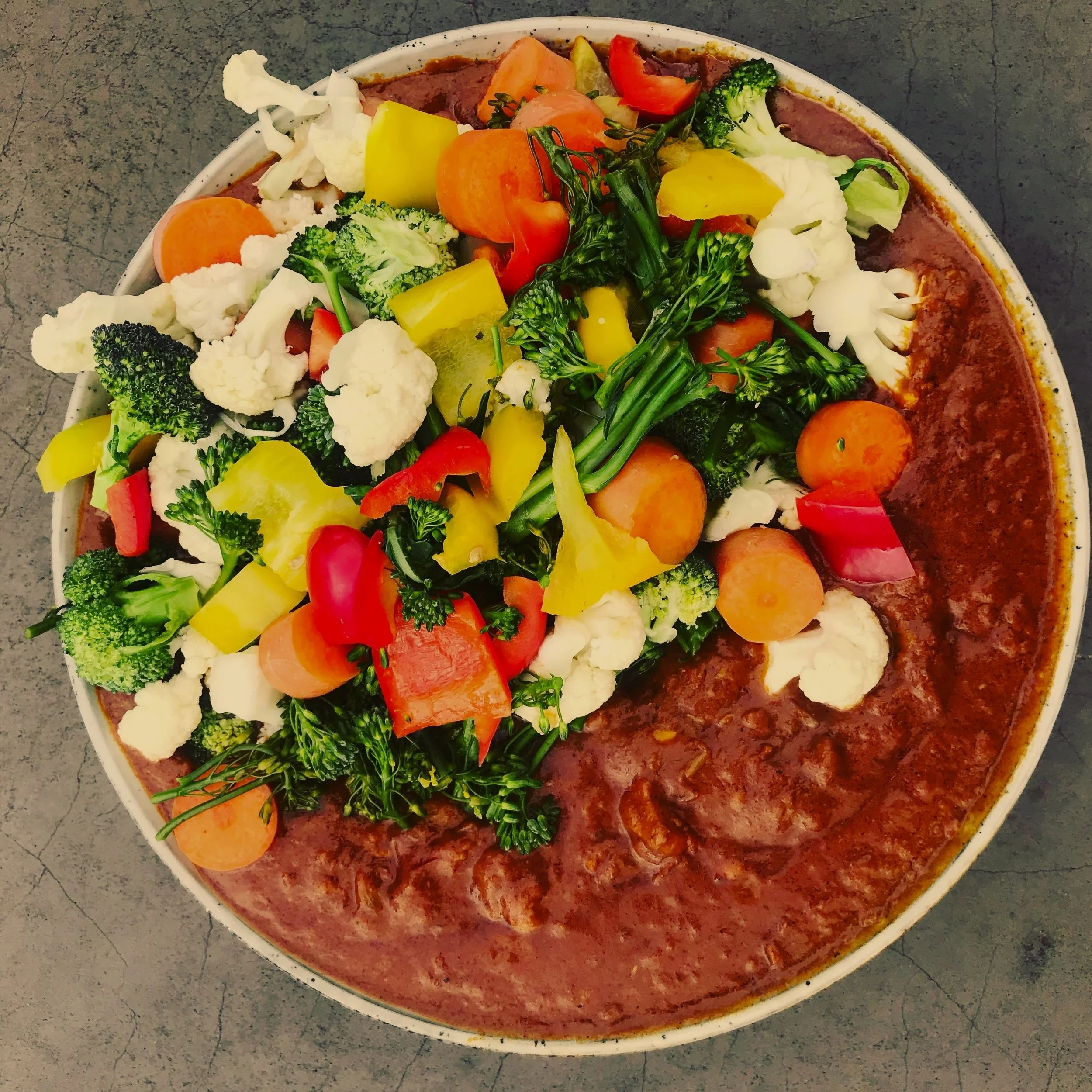 Butter Chicken & Veggies