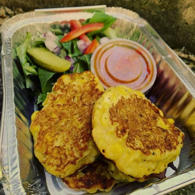 Zucchini & Corn Fritters