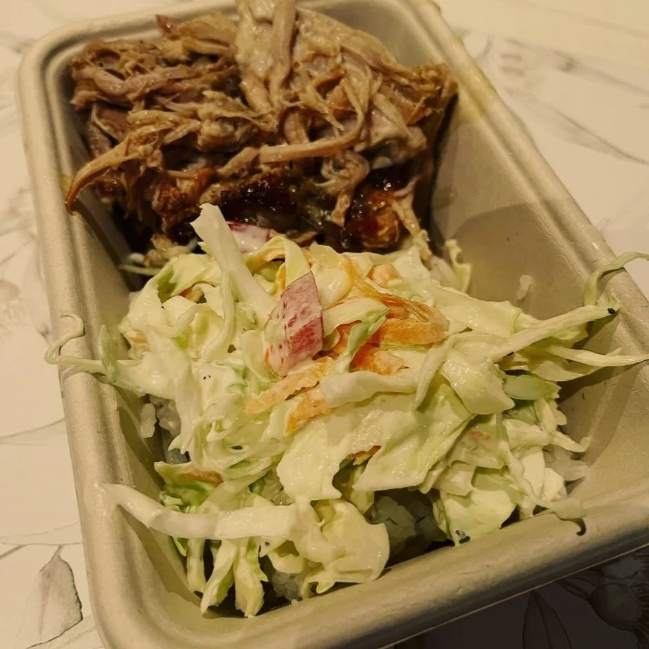 Spiced Pulled Pork & Crunchy Slaw