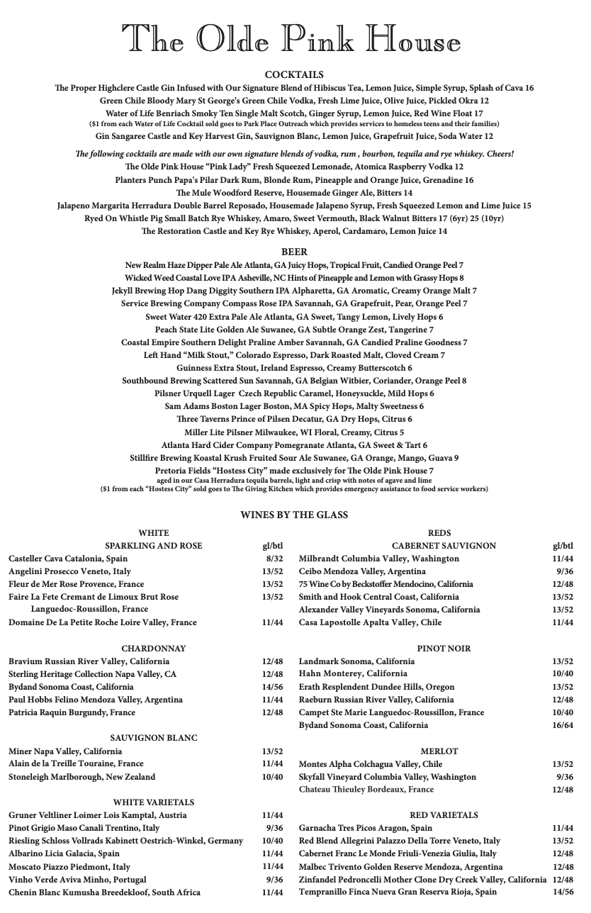 Why Is The Olde Pink House Pink Why Is The Olde Pink House Pink