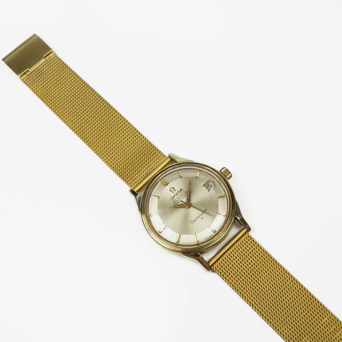 Vintage 1966 Omega Constellation "Pie-Pan"