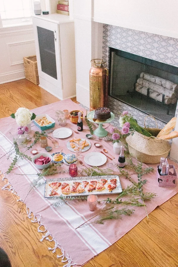 Creative Date Night Ideas Indoor Picnic Inspiration With Rd S