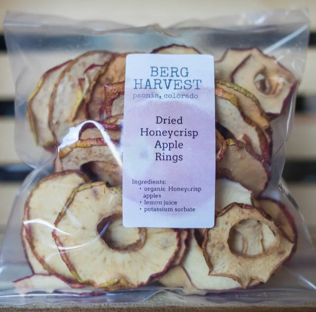 Dried Apple Rings, 5oz