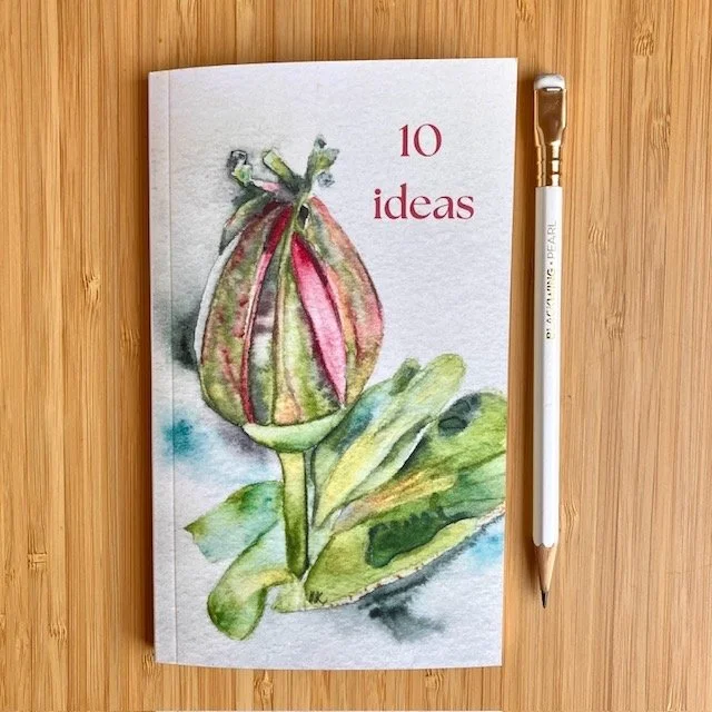 10 Ideas Notebook - Rosebud Edition