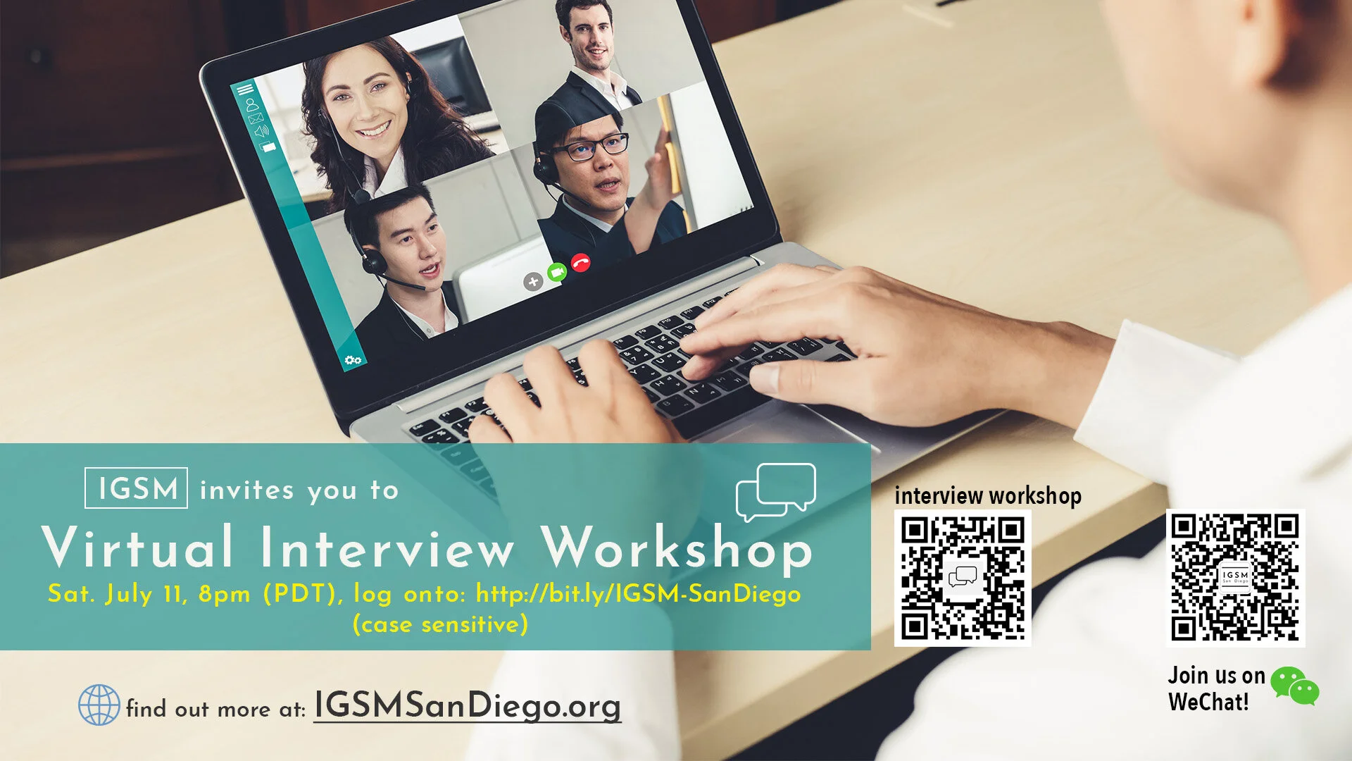 IGSM Virtual Interview Training!