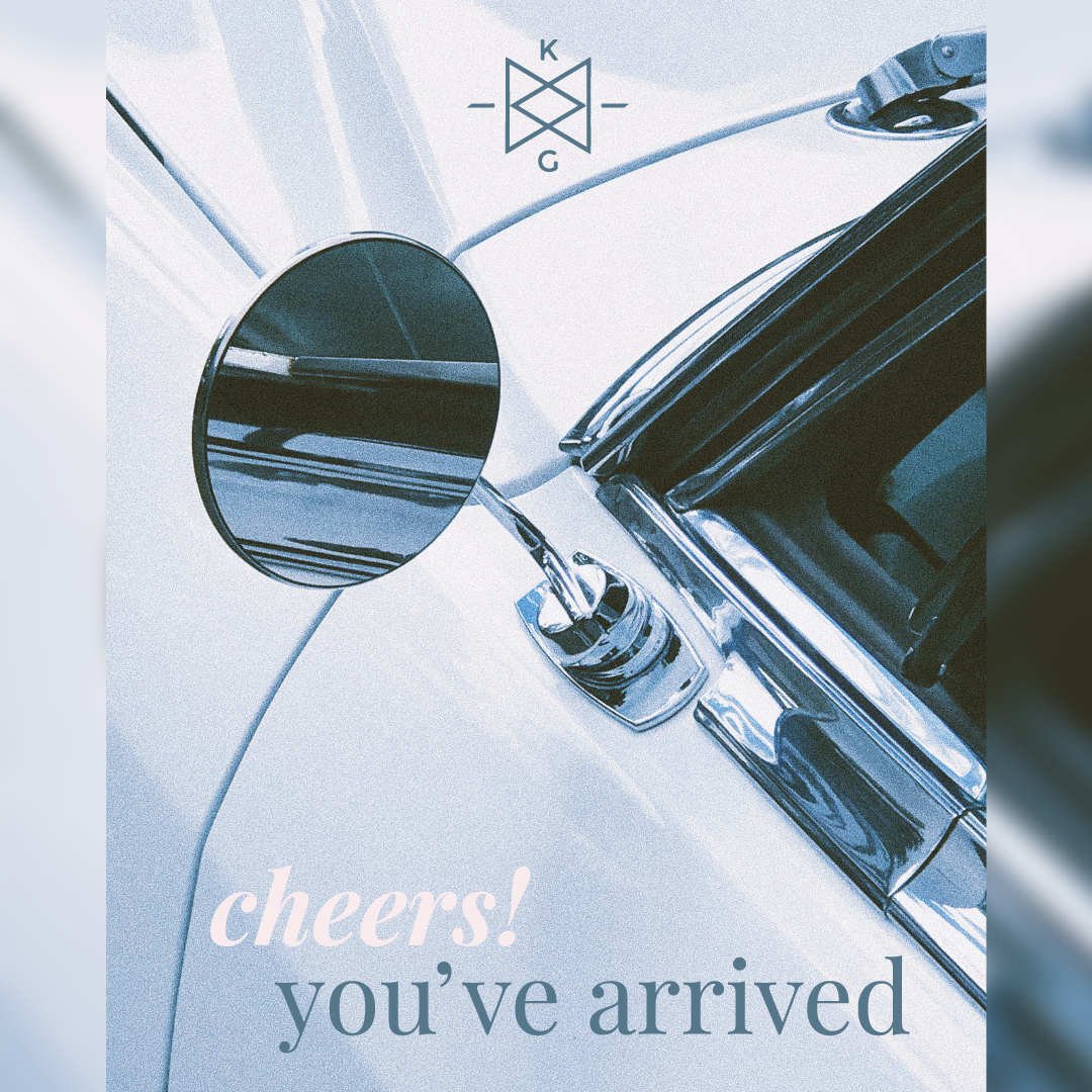 Cheers! You've Arrived