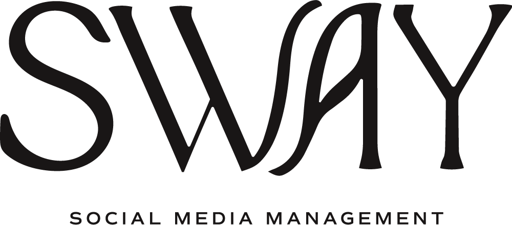 Typography of the phrase 'WHY' in large, stylized black letters with smaller text below reading 'Social Media Management'.
