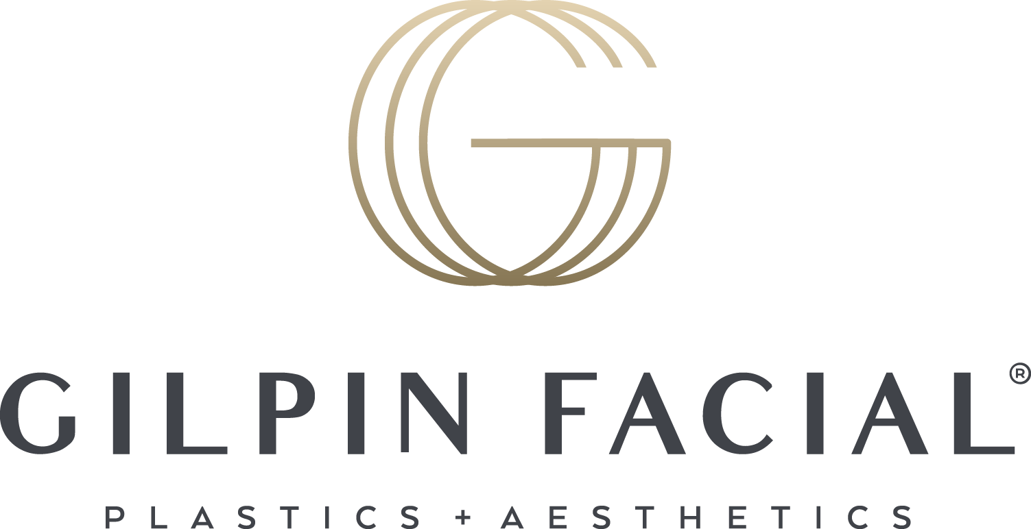Gilpin Facial logo featuring a stylized letter G and the words Gilpin Facial Plastic Surgery and Aesthetics.