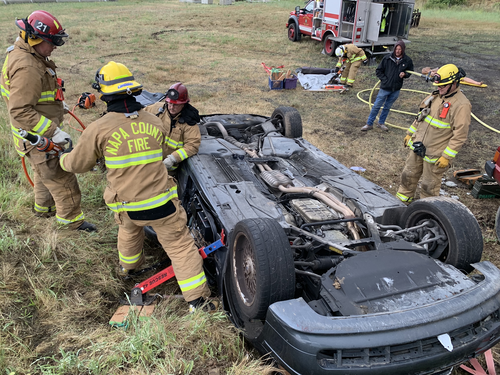 Rescue 21: 2008 Ford F550 Quick Response for Vehicle Accidents, EMS Calls, & Rescue Calls