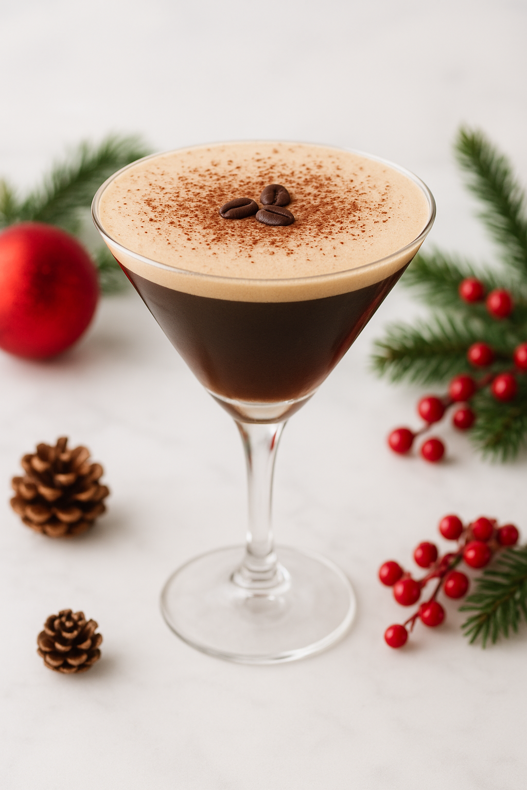 Seasonal specialty coffee drinks for a corporate holiday party