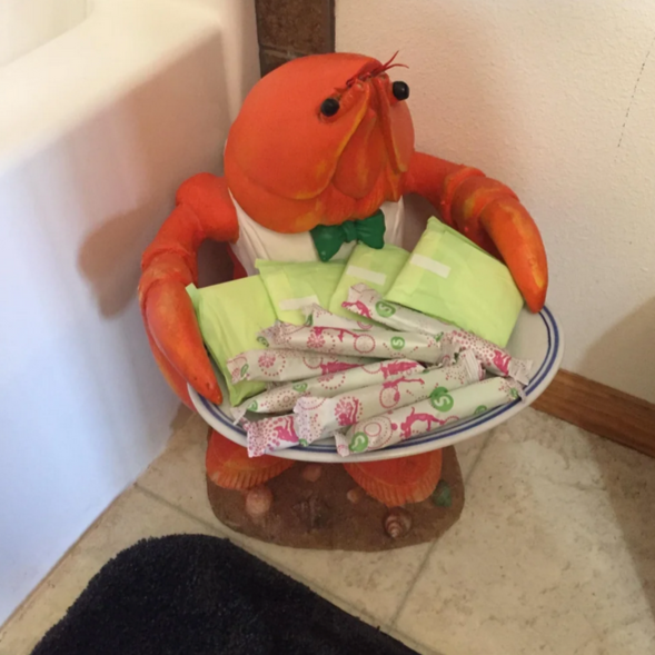 Menstruation Crustation Station