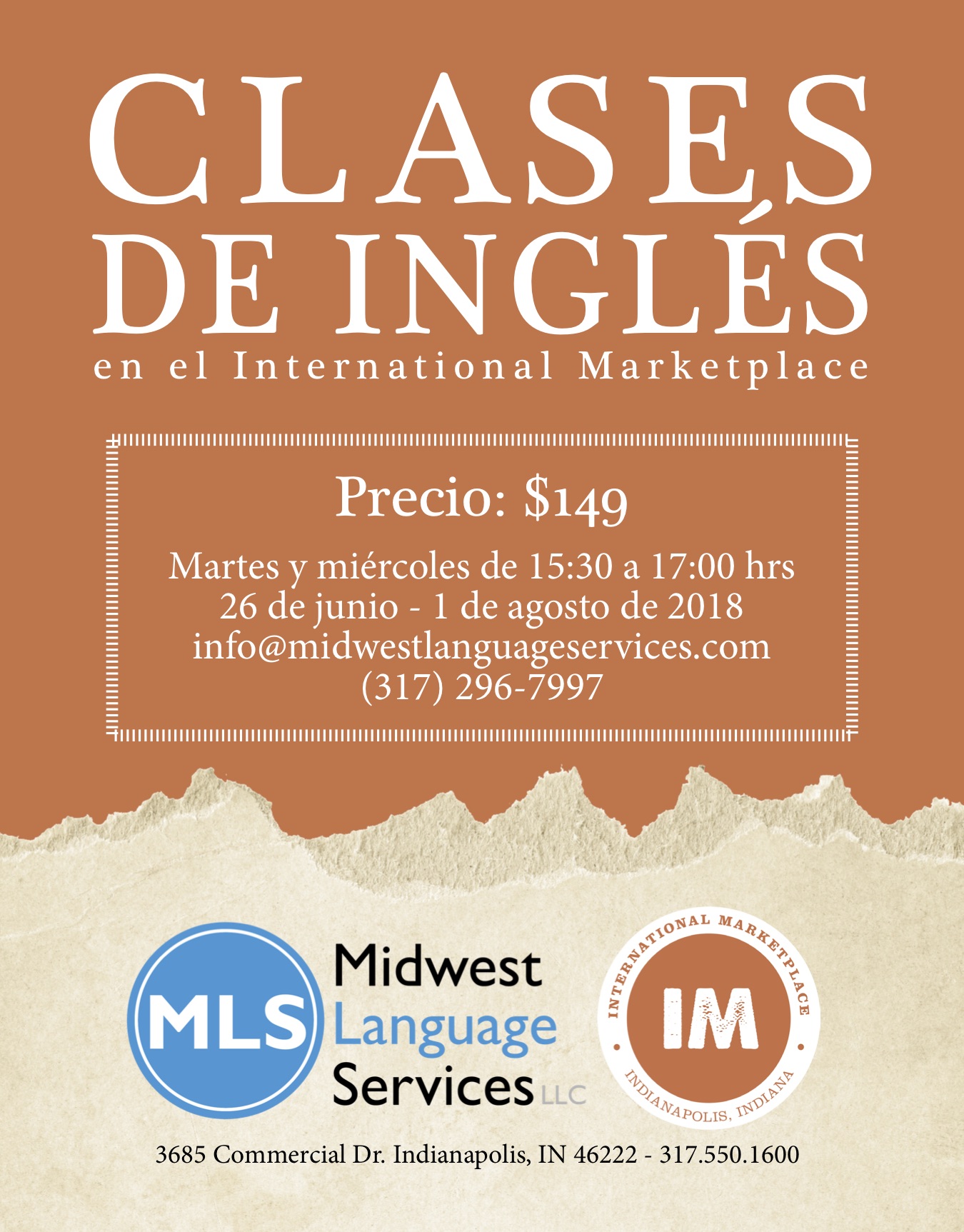 ESL Classes, Clases de Ingles