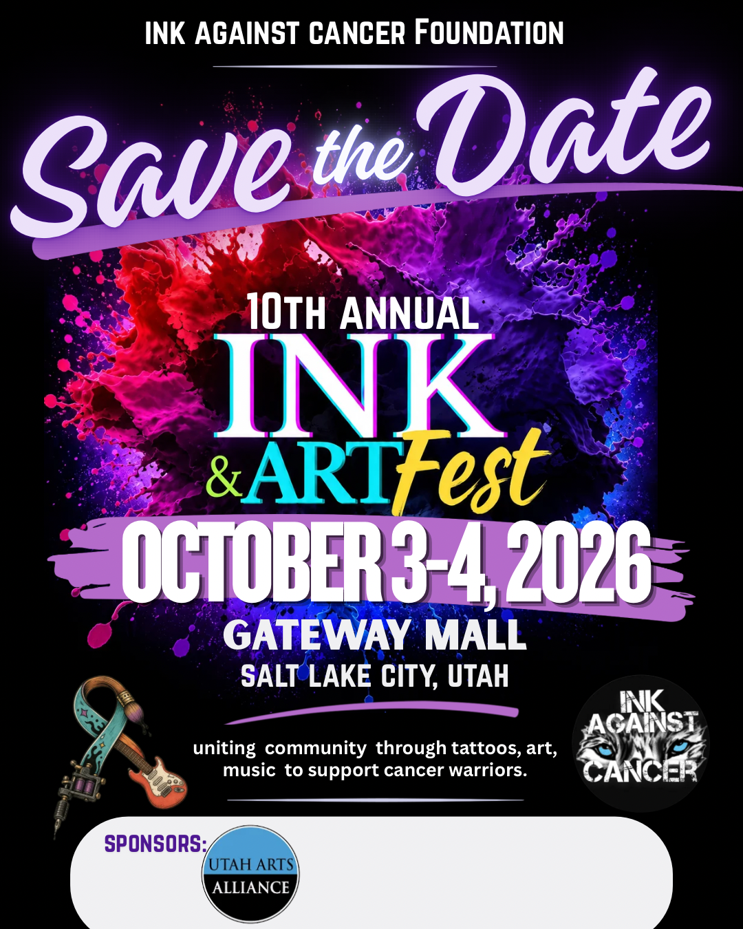 10th Annual Ink Against Cancer: Ink &amp; Art Fest