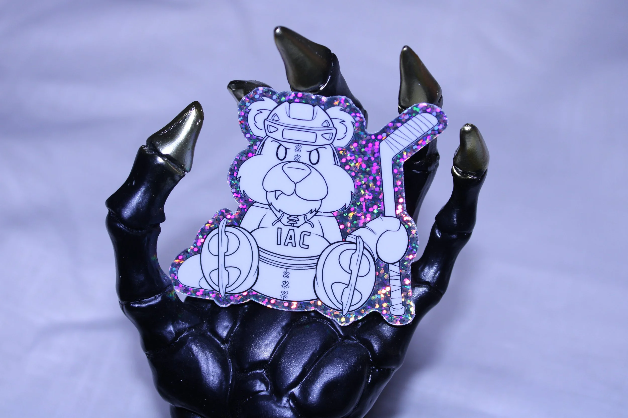 Grizzlies Hockey (Sparkle) Sticker