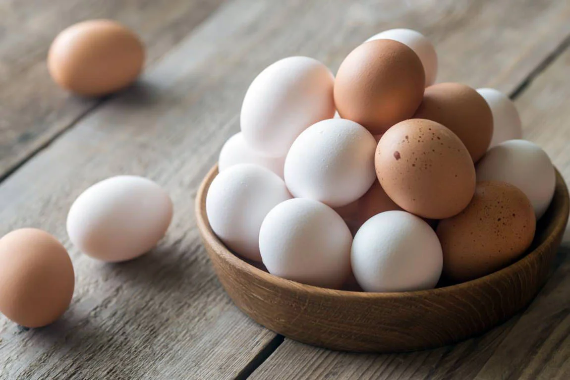 bowl full of eggs white brown egg healthy fat protein mydietgoal hd