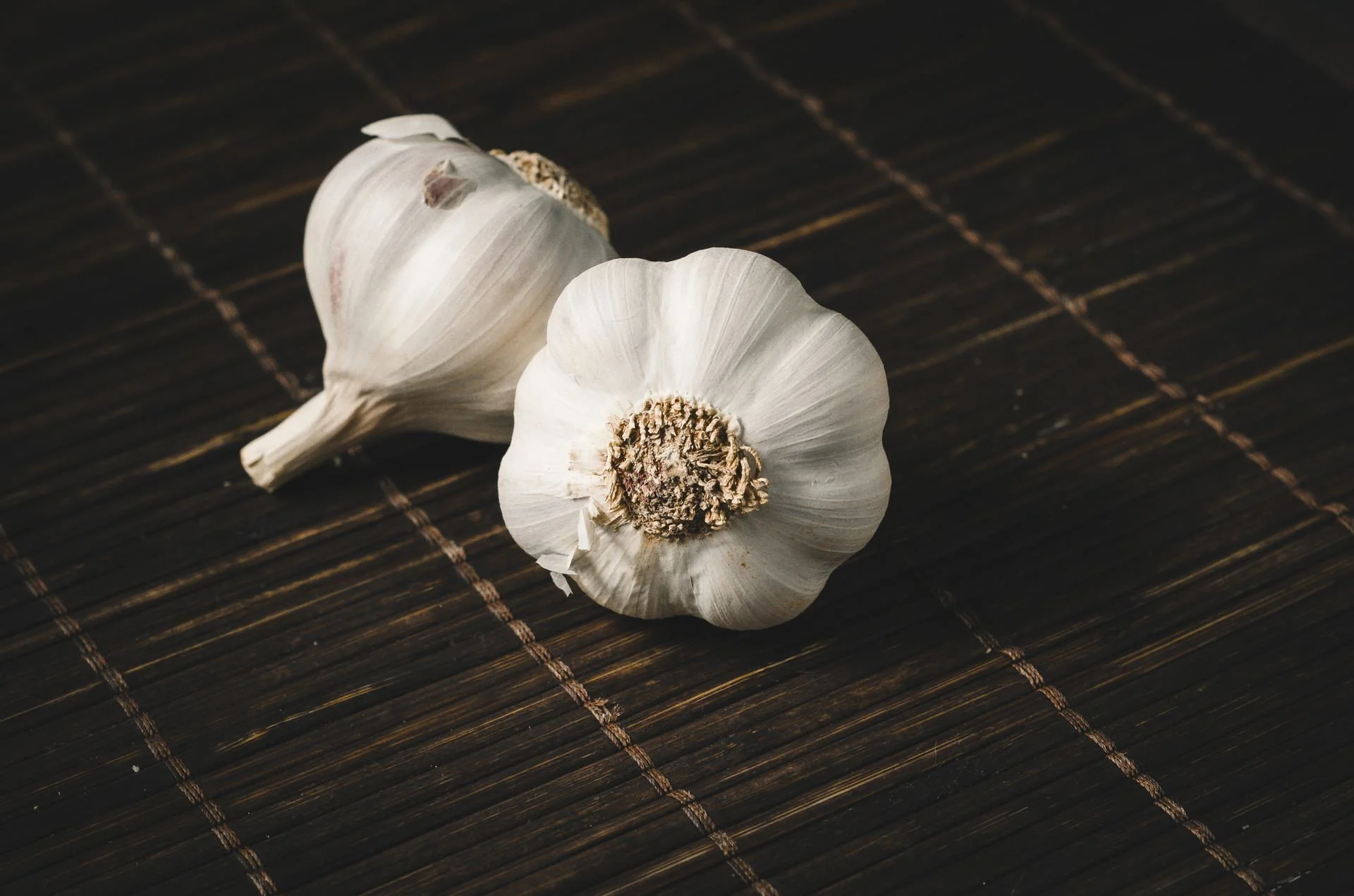 bulb garlic whole stock healthy diet benefits