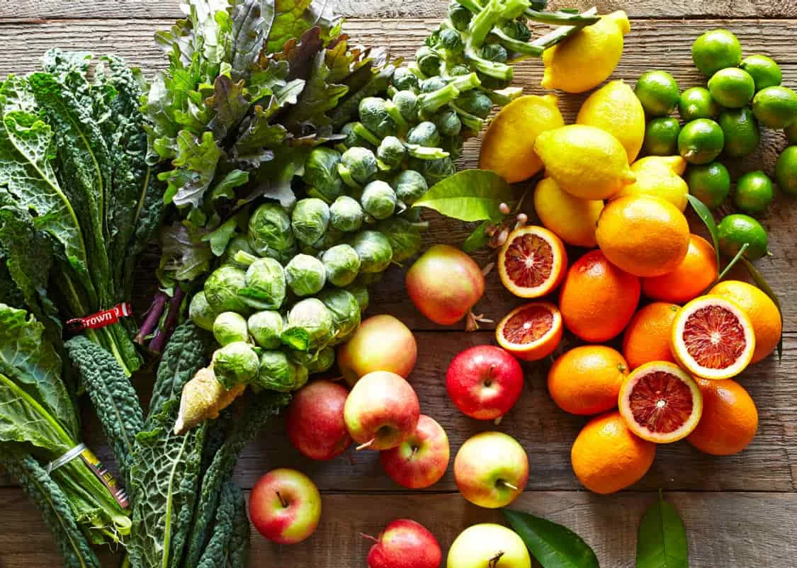 fruits and greens