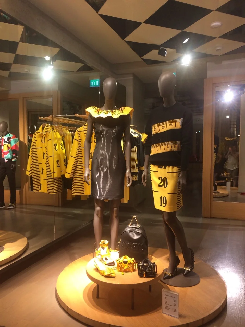 Moschino back to school? Thanks to listener Kelly for sending from Italy!