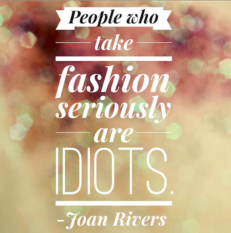 Goodbye to the lovely Joan Rivers. She was a force of nature!