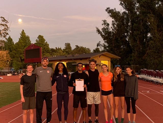 What an awesome evening for some High School athletes to get their Fall Testing in! 💪🔥🌅
&bull;
As you can see, there are some pretty quick 30m Fly times, solid Overhead Back Shot Throws and everyone crushed the 500m before they called it an evenin